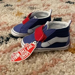 Vans - blue baby Vans size 2